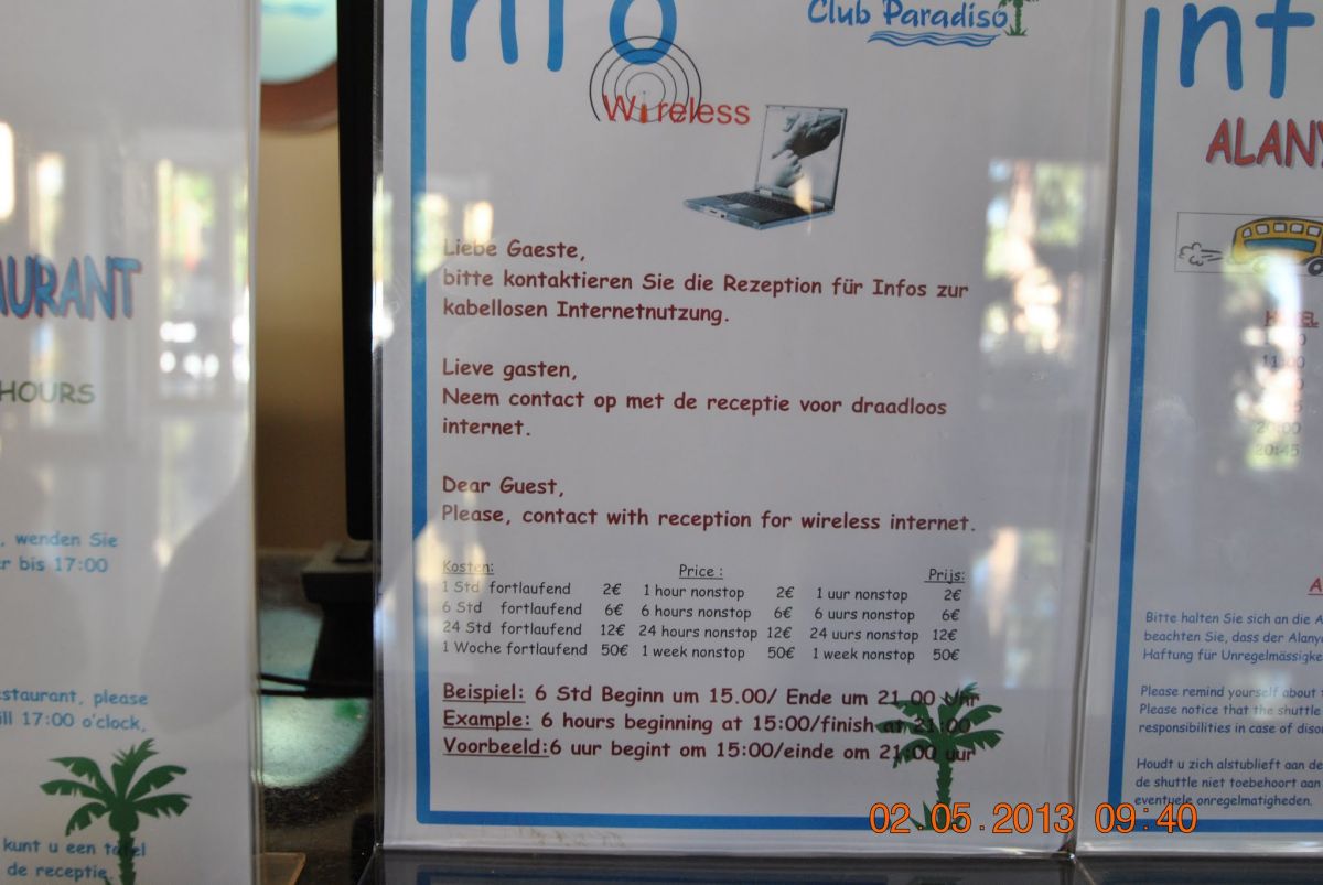 imagini hotel CLUB PARADISO ALANYA